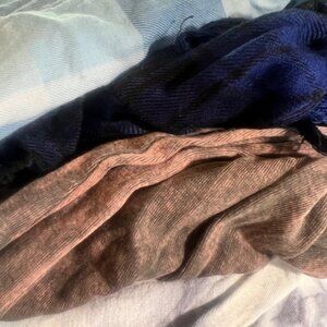 LOT of 4 large long sleeved nice shirts - one with fringe